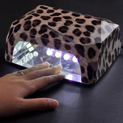 Auto Sensor 36W UV lámpás körömszárító gyémánt alakú CCFL fénygél szárító LED UV lámpák szárítás UV gél lakk köröm műszerekhez