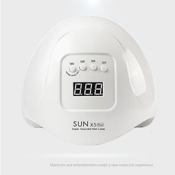 SUN X9MAX 80W LED UV Lamp Nail Dryer 57 LED Professional For Drying Gel Polish 10/30/60/99s Timer Auto Sensor Nail Art Machine