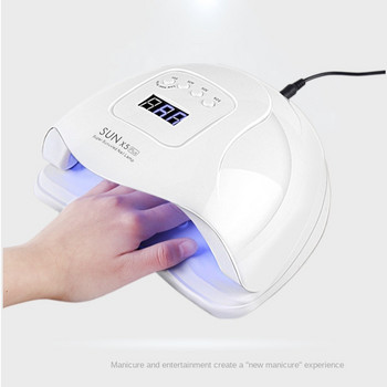 SUN X9MAX 80W LED UV Lamp Nail Dryer 57 LED Professional For Drying Gel Polish 10/30/60/99s Timer Auto Sensor Nail Art Machine