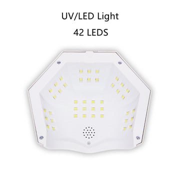 Στεγνωτήρα νυχιών UV LED Λάμπα νυχιών για ωρίμανση όλων των Gel Βερνίκι νυχιών με αίσθηση κίνησης Μανικιούρ Πεντικιούρ Σαλόνι Επαγγελματικό Εργαλείο