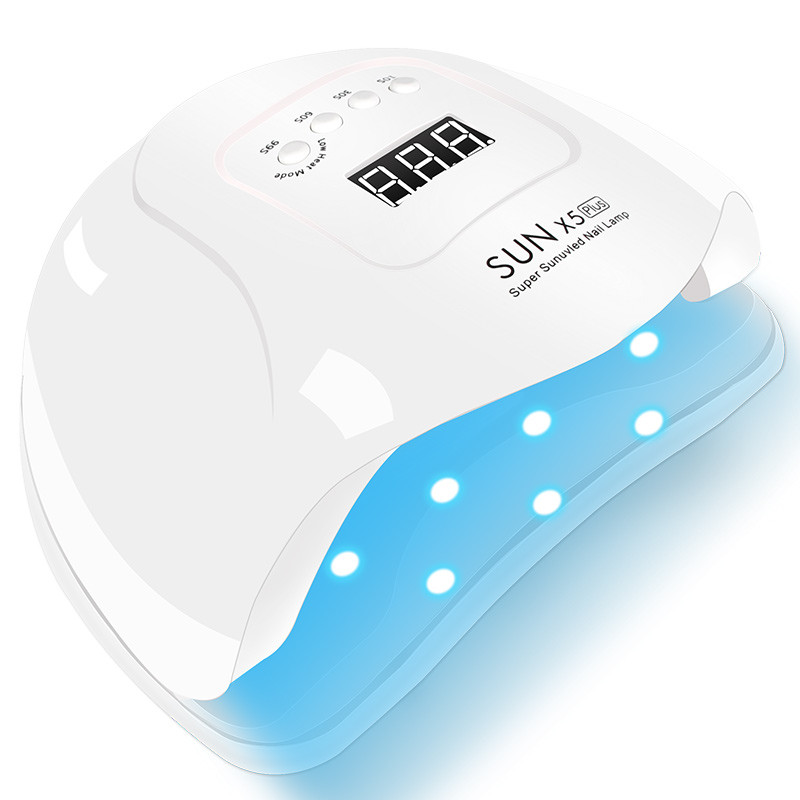 UV LED körömlámpa zselés körömlakkhoz 4 időzítővel 66/18LED 132/36W Smart Sensor Professzionális körömdíszítő szalon manikűr gép
