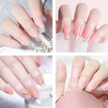 Σετ Μανικιούρ Poly Nail Gel Kit Επαγγελματικό Σετ νυχιών με λάμπα UV Ακρυλικό Extension Βερνίκι νυχιών All For Manicure Gel Tool Kit