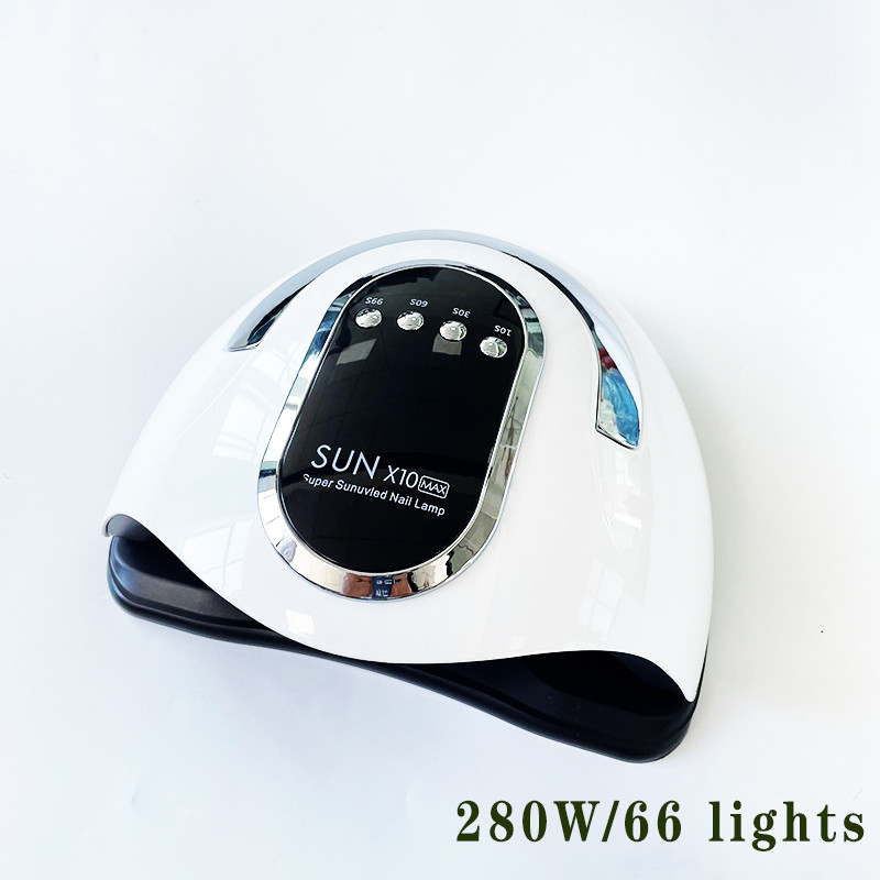 High Power SUN X10 MAX UV LED stroj za sušenje noktiju Prijenosna profesionalna lampa za kućnu upotrebu za brzo sušenje gel laka za nokte