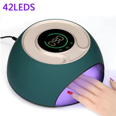 120W UV LED lampa za nokte Sušilo za nokte 42 LED UV svjetlo za gel nokte Stroj za manikuru i pedikuru Profesionalni alati za gel lampe za salone za nokte