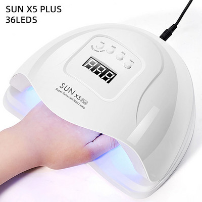 120W UV LED lampa za nokte Sušilo za nokte 42 LED UV svjetlo za gel nokte Stroj za manikuru i pedikuru Profesionalni alati za gel lampe za salone za nokte