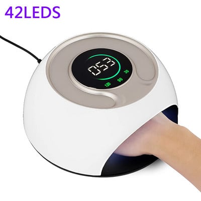 120W UV LED lampa za nokte Sušilo za nokte 42 LED UV svjetlo za gel nokte Stroj za manikuru i pedikuru Profesionalni alati za gel lampe za salone za nokte