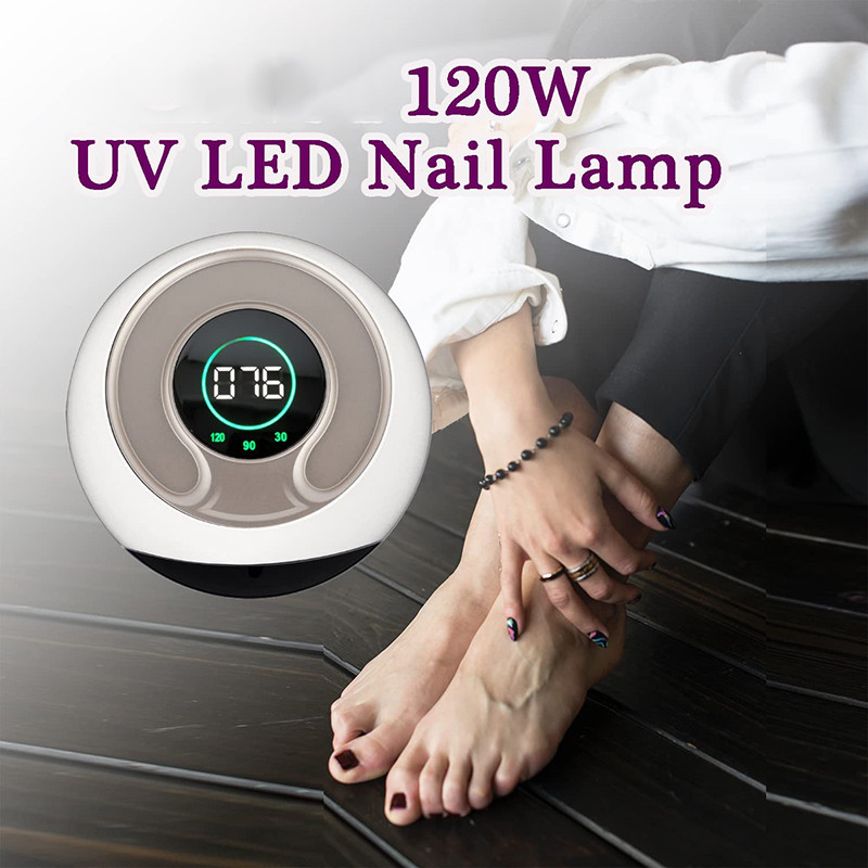120W UV LED lampa za nokte Sušilo za nokte 42 LED UV svjetlo za gel nokte Stroj za manikuru i pedikuru Profesionalni alati za gel lampe za salone za nokte
