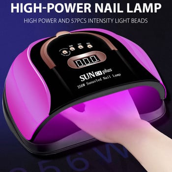 57LEDs UV LED Nail Gel Drying Lamp for Nail with Smart Sensor Lamp for Manicure 57 UV LED Lamp for Nails and Gel Polish Lamp