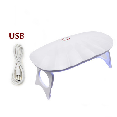 60 W UV körömlámpa körömszárító 20 lámpa gyöngyök a kötéshez UV köröm géllakk USB intelligens időzítés LCD digitális kijelzővel körömdíszítő eszköz