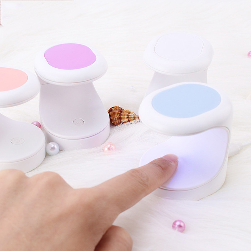 16 W körömszárító lámpa UV LED lámpa köröm mini hordozható szárító USB kábellel gél körömlakk szárító manikűr felszerelés