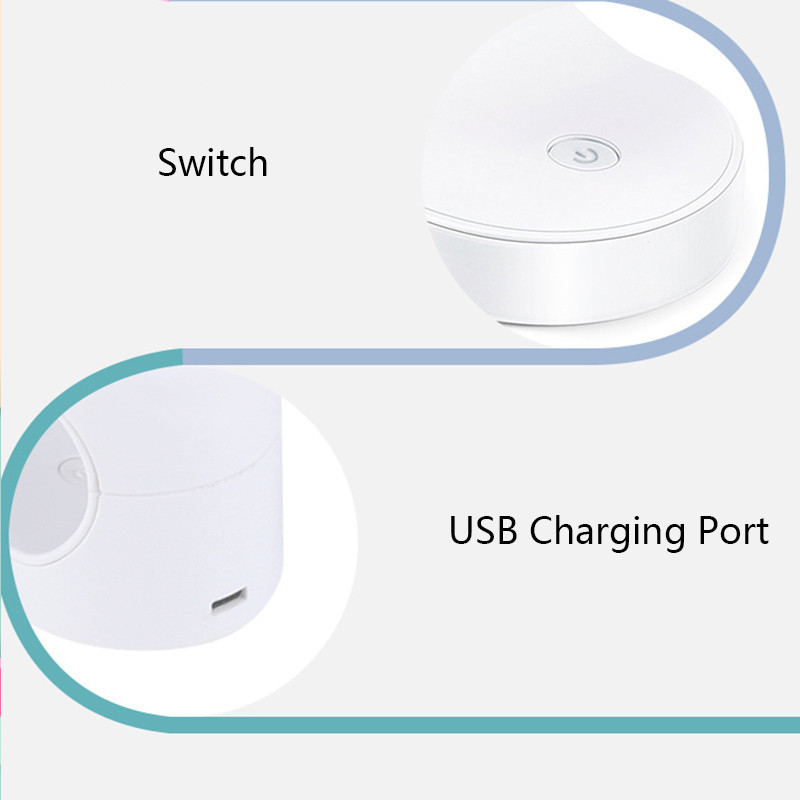 16 W körömszárító lámpa UV LED lámpa köröm mini hordozható szárító USB kábellel gél körömlakk szárító manikűr felszerelés