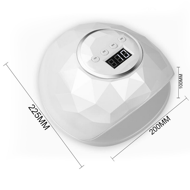 86 W UV LED lámpás körömszárító manikűrhöz 39 LED lámpa körmökhöz LCD kijelző UV géllakk kikeményítő gép körömdíszítő LED szárító eszközök