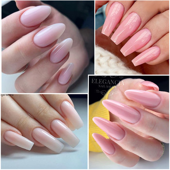 UR SUGAR 15ml Extension Nail Gel Σετ Clear White Pink French Nail Art DIY Hard Gel for Quick Prolong Nails Manicure Form Finger