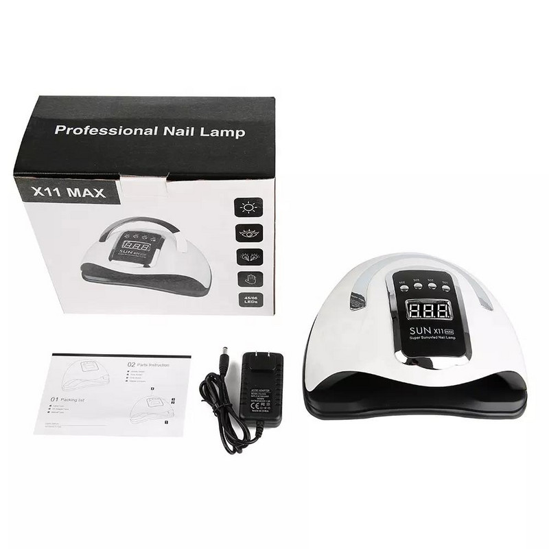 SUN X11 MAX UV LED svjetiljka za nokte Brzo stvrdnjavajući gel lak za nokte 66 kom Led 280W profesionalna sušilica za nokte Nail Salon Smart