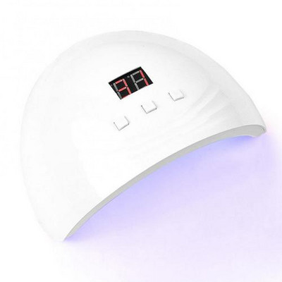 Lampă pentru uscător de unghii Lampă cu LED UV pentru unghii Unghia de la mâini Lacuri pe bază de gel pentru unghii Lampă portabilă pentru polimerizarea unghiilor 3 setări de temporizator Senzor inteligent