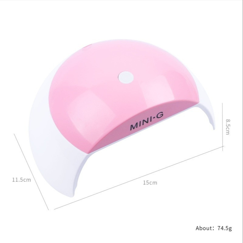 Φωτιστικό νυχιών USB Έξυπνος αισθητήρας οθόνης LCD 48W Mini φορητό φωτιστικό νυχιών Πολυλειτουργικό USB Mini βερνίκι νυχιών Λάμπα ψησίματος Nail Art