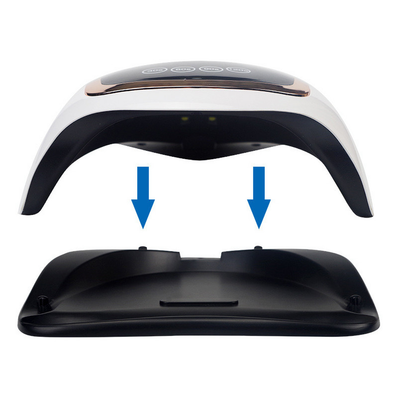 Vadonatúj LCD Smart Sensor körömlámpa 168W Nail Machine Led fototerápiás lámpa UV köröm lámpa