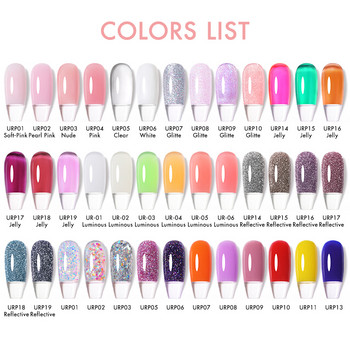 Σετ μανικιούρ UR SUGAR Extension Nail UV Gel Kit Λάμπα LED False Nail Extend επέκταση Βερνίκι Σετ Βάσης Κορυφαίο ακρυλικό διάλυμα