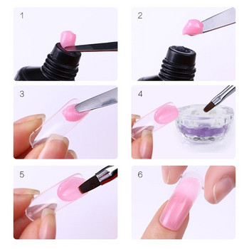 Σετ μανικιούρ UR SUGAR Extension Nail UV Gel Kit Λάμπα LED False Nail Extend επέκταση Βερνίκι Σετ Βάσης Κορυφαίο ακρυλικό διάλυμα