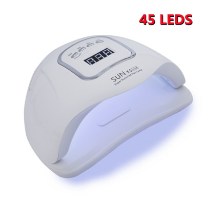 SUNX10 MAX körömszárító LED UV körömlámpa intelligens automatikus érzékelővel, digitális kijelzővel 4 időzítőt beállító körömszárító lámpa