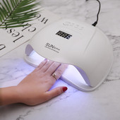 Professzionális körömszárító SUNX Plus UV lámpa 54W LED köröm digitális időkijelző 36 UV lámpa gyöngyök minden típusú zselés körömszárításhoz