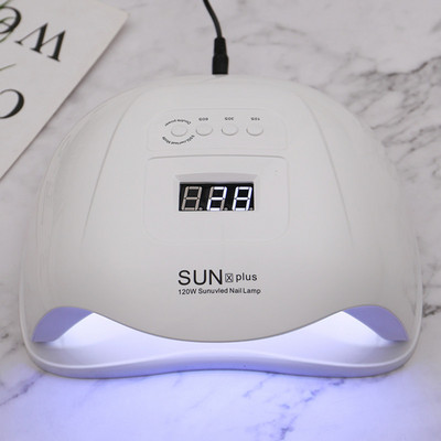 Professzionális körömszárító SUNX Plus UV lámpa 54W LED köröm digitális időkijelző 36 UV lámpa gyöngyök minden típusú zselés körömszárításhoz