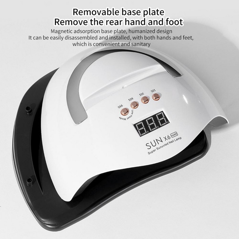 cu suport pentru telefon 1 set convenabil spatiu mare pentru unghii Lampa UV Protectie la supraincalzire Lampa UV pentru unghii 66 de lumini pentru salon de unghii