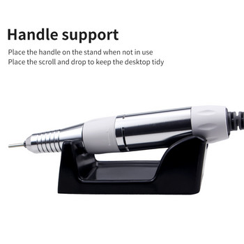 2-IN-1 Nail Drill & Nail Dust Collector Manicure Mill Cutter Machine For Manicure with Powerful Fan Nail Nail File Pedicure