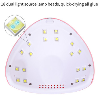 CNHIDS Professional Led Lamp For Nails Equipment UV Nail Drying Light Μηχάνημα μανικιούρ νυχιών gel με βύσμα USB βερνίκια καμπίνας