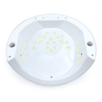 Pro 60W UV LED Λάμπα νυχιών Αυτόματος αισθητήρας Λάμπα πάγου για στεγνωτήρα νυχιών για όλα τα Gel Polish Nail Art Tool Led Lamp 100-24 στεγνωτήριο νυχιών