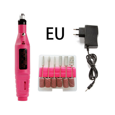 Faylisvow električni aparat za manikuru pedikuru USB bušilica za nokte Odstranjivač gela za nokte Glodala za brušenje noktiju