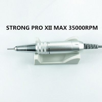 Stiprus 207B 65W elektrinis nagų gręžimo valdymo blokas, 35000 aps./min. 50000 RPM rankinis instrumentas Stiprus 210 manikiūro pedikiūro nagų gręžimo aparatas