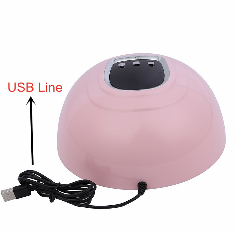 36 W SUN X4 UV LED lempa su 18 LED UV lempa, skirta visiems nagų džiovintuvo geliams, skirta nagų lako greito džiovinimo mašinai