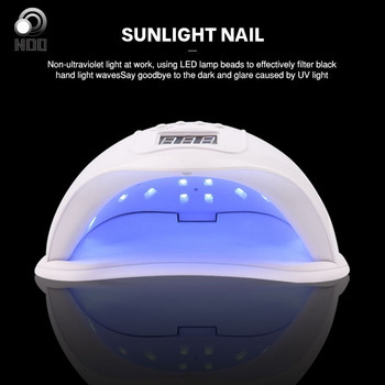 48w 24 τμχ Led UV Lamp For Nails Noq Sun LED Nail Lamp Nail Dryer Machine Drying Gel Polish Manicure Nail Art Tools