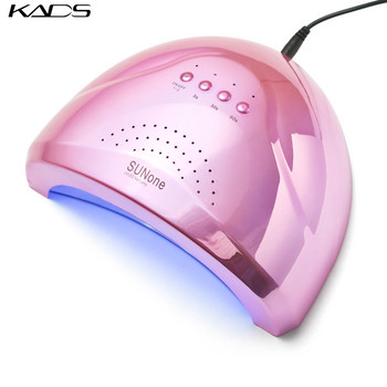 48W UV LED Φωτιστικό νυχιών 30 LEDS Pink Nail Dryer For All Polish Fast Dryer UV Gel Nail Lamp Στεγνωτήρας νυχιών Εργαλεία μανικιούρ