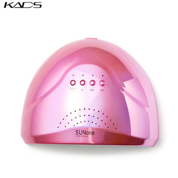 48W UV LED Φωτιστικό νυχιών 30 LEDS Pink Nail Dryer For All Polish Fast Dryer UV Gel Nail Lamp Στεγνωτήρας νυχιών Εργαλεία μανικιούρ