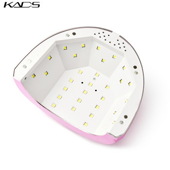 48W UV LED Φωτιστικό νυχιών 30 LEDS Pink Nail Dryer For All Polish Fast Dryer UV Gel Nail Lamp Στεγνωτήρας νυχιών Εργαλεία μανικιούρ