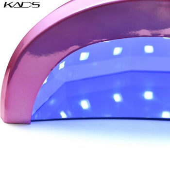 48W UV LED Φωτιστικό νυχιών 30 LEDS Pink Nail Dryer For All Polish Fast Dryer UV Gel Nail Lamp Στεγνωτήρας νυχιών Εργαλεία μανικιούρ