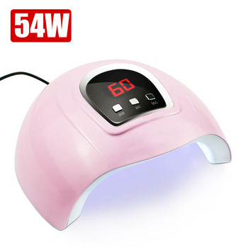 36W UV/LED лампа Сушилня за нокти за всички гелове за маникюр Гел Сушилня за нокти Лампа за сушене на лак за нокти 60s/90s/120s Auto Sensor Manicure