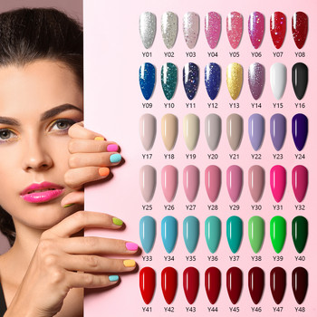 Σετ νυχιών με 54W UV LED LAMP 20/10 ΤΕΜ. Nail Gel Polish Kit Gel Varnish Soak Off Σετ μανικιούρ με φρέζα Εργαλείο νυχιών