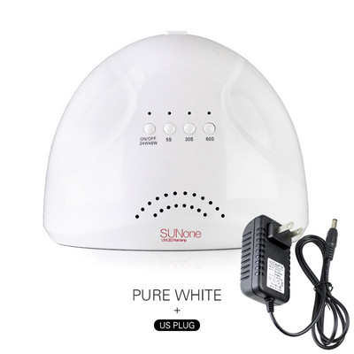 Clou Beaute UV lámpa körömhöz 48W SUNone LED körömszárító manikűrhöz Kikeményedő géllakk körömlámpa 5s/30s/60s automatikus érzékelő