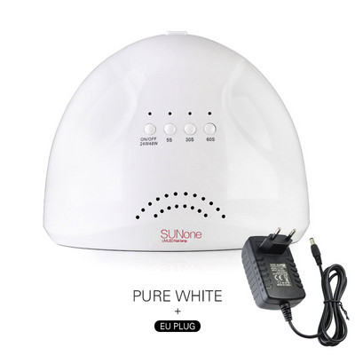 Clou Beaute UV lámpa körömhöz 48W SUNone LED körömszárító manikűrhöz Kikeményedő géllakk körömlámpa 5s/30s/60s automatikus érzékelő