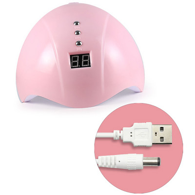 Clou Beaute UV lámpa körömhöz 48W SUNone LED körömszárító manikűrhöz Kikeményedő géllakk körömlámpa 5s/30s/60s automatikus érzékelő