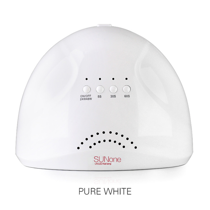 Clou Beaute UV lámpa körömhöz 48W SUNone LED körömszárító manikűrhöz Kikeményedő géllakk körömlámpa 5s/30s/60s automatikus érzékelő