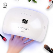 NOQ SUN8 UV lámpa Uf Led lámpák körömhöz Sunuv 48w könnyű körömszárító manikűr terápiás kezeléshez, gyógyító gél Lampara