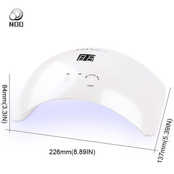 NOQ SUN8 UV Lamp Uf Led Lamps For Nail Sunuv 48w Light Dryer Nail For Manicure Therapy Gel Curing Gel Lampara