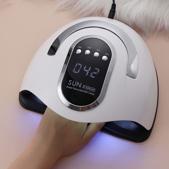 SUN X10MAX Professional LED UV Nail Lamp dryer 66pcs LEDs UV Gel /Extension Gel /Σκληρό Gel Polish UV Λάμπα για ινστιτούτο νυχιών Οικιακή χρήση