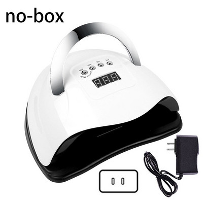 Lampă 114W pentru accesorii manichiură 57LEDS Lumină UV pentru unghii cu gel Instrumente Material profesional Nail Art Uscarea echipamentelor LED Toate