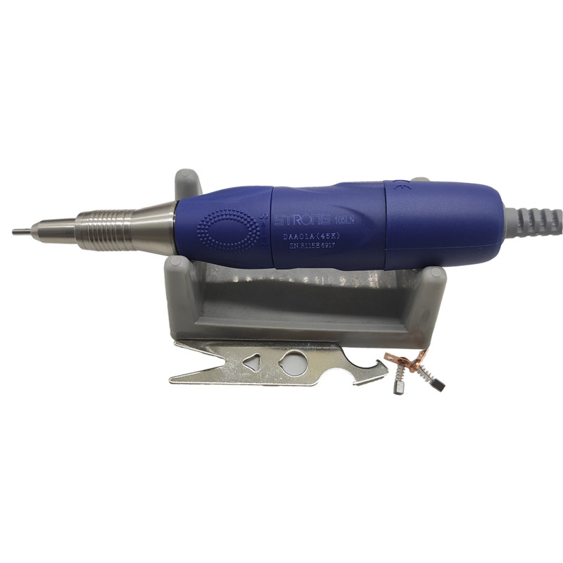 65W erős 204 manikűr gép 45000RPM erős 105LN elektromos körömfúró fogantyú PolishArt Equipment Professzionális körömesztergáló készlet