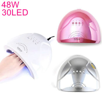 KADS 48W Nail Lamp Machine of Gel Nail Polish Dryer UV Led Lamp 30 LEDS Dryer Nail LED Manicure Gel Nail Light US EU Plug